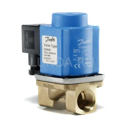 Клапан соленоидный EV251B с принудительным подъемом, c катушкой, Danfoss В Нижнекамске