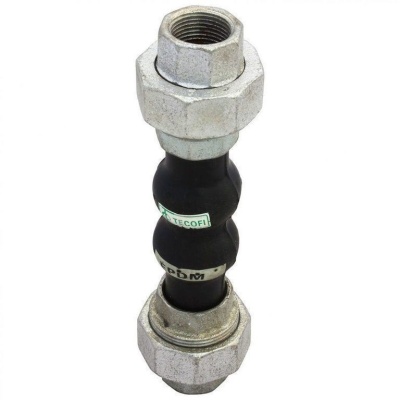 Компенсатор резиновый Tecofi DI 7140N  Ду15-50 Ру16, муфтовый В Нижнекамске